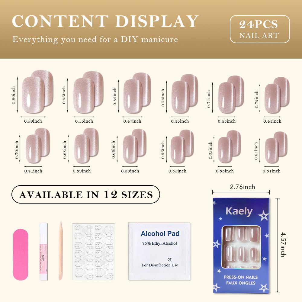 evpct Reusable cat-eye nails offer durable wear with proper care