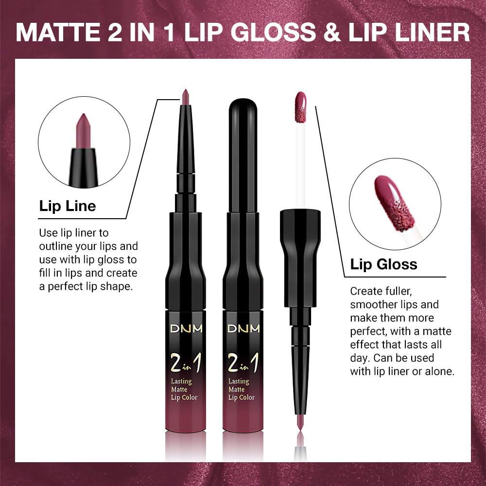 evpct Rose Plum kiss-proof waterproof lip stain resists smudging