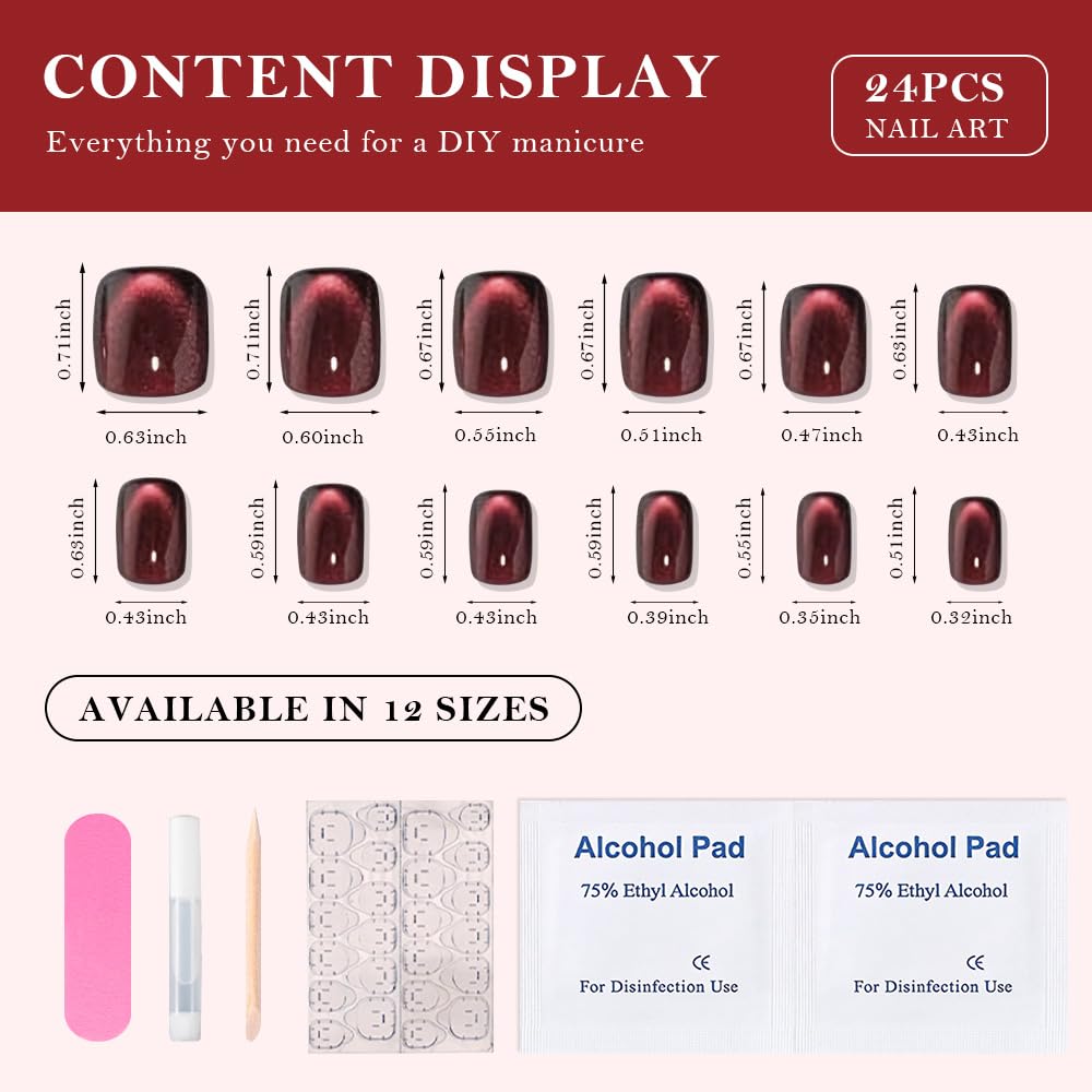evpct salon-quality finish nail set on display, professional look at home