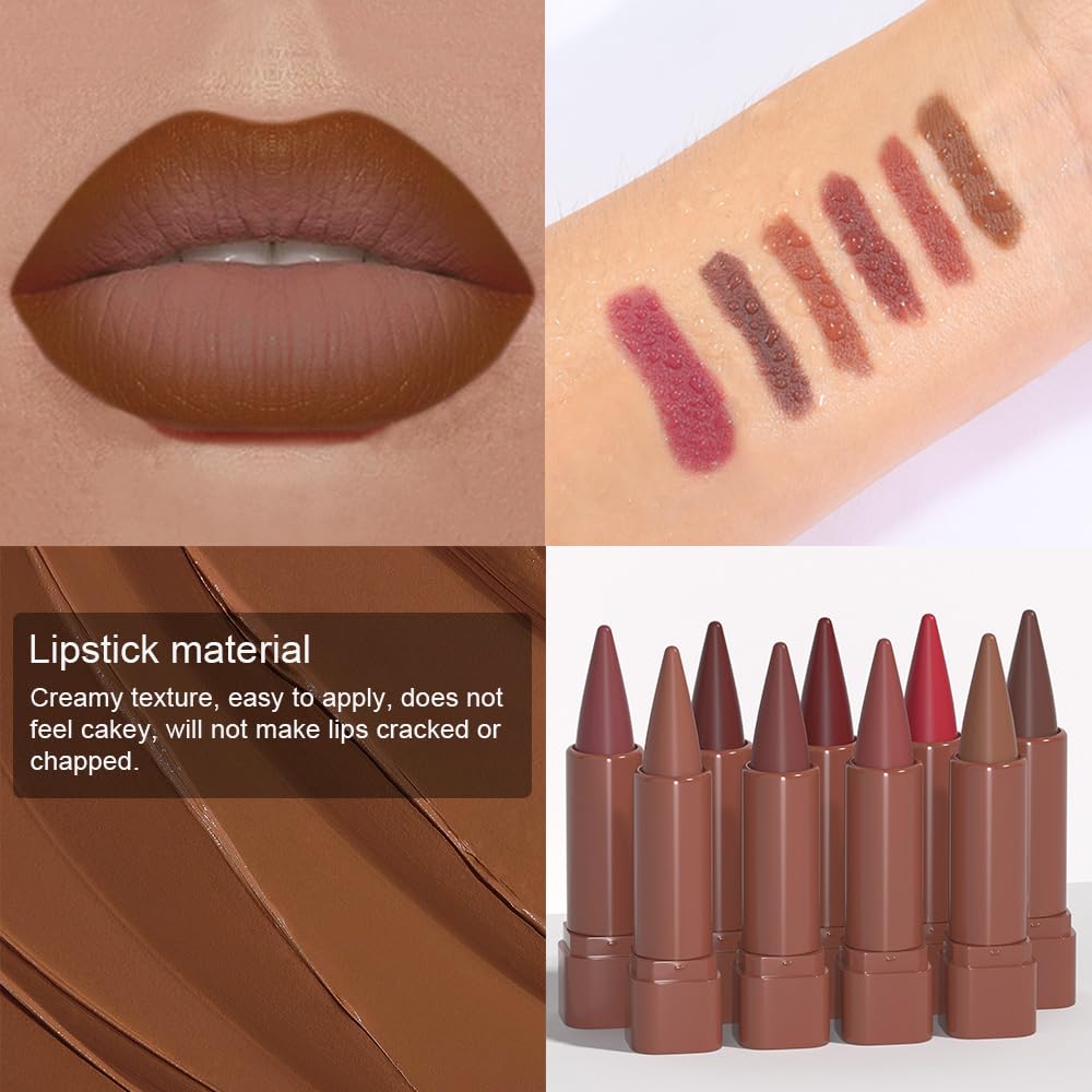 evpct sleek lipstick case packaging for on-the-go use