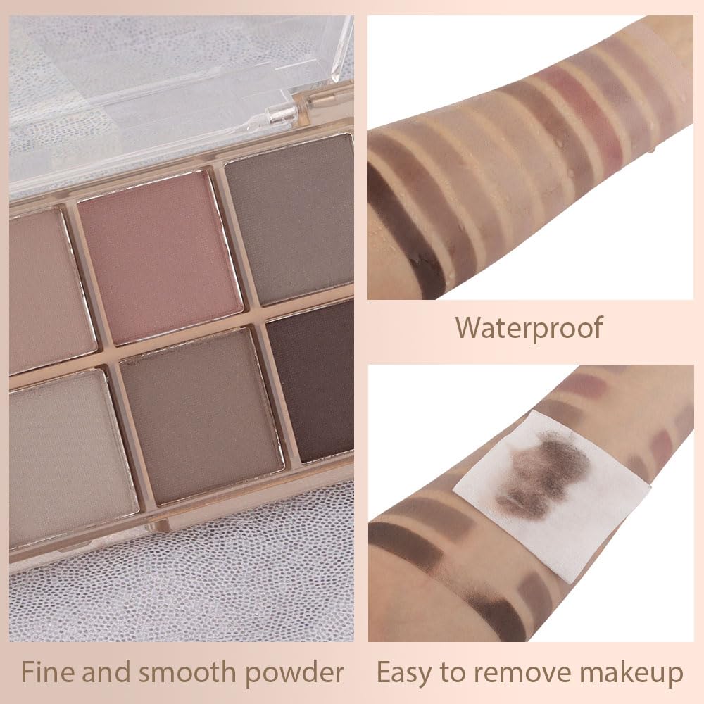evpct versatile palette helps create natural to smoky looks that suit blue and green eyes.
