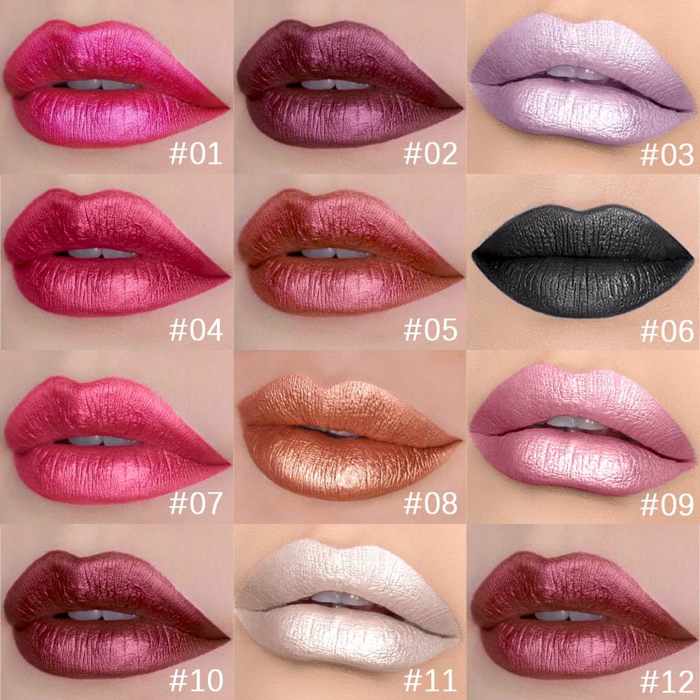 evpct waterproof lip gloss delivers long-lasting color and moisture resistance.