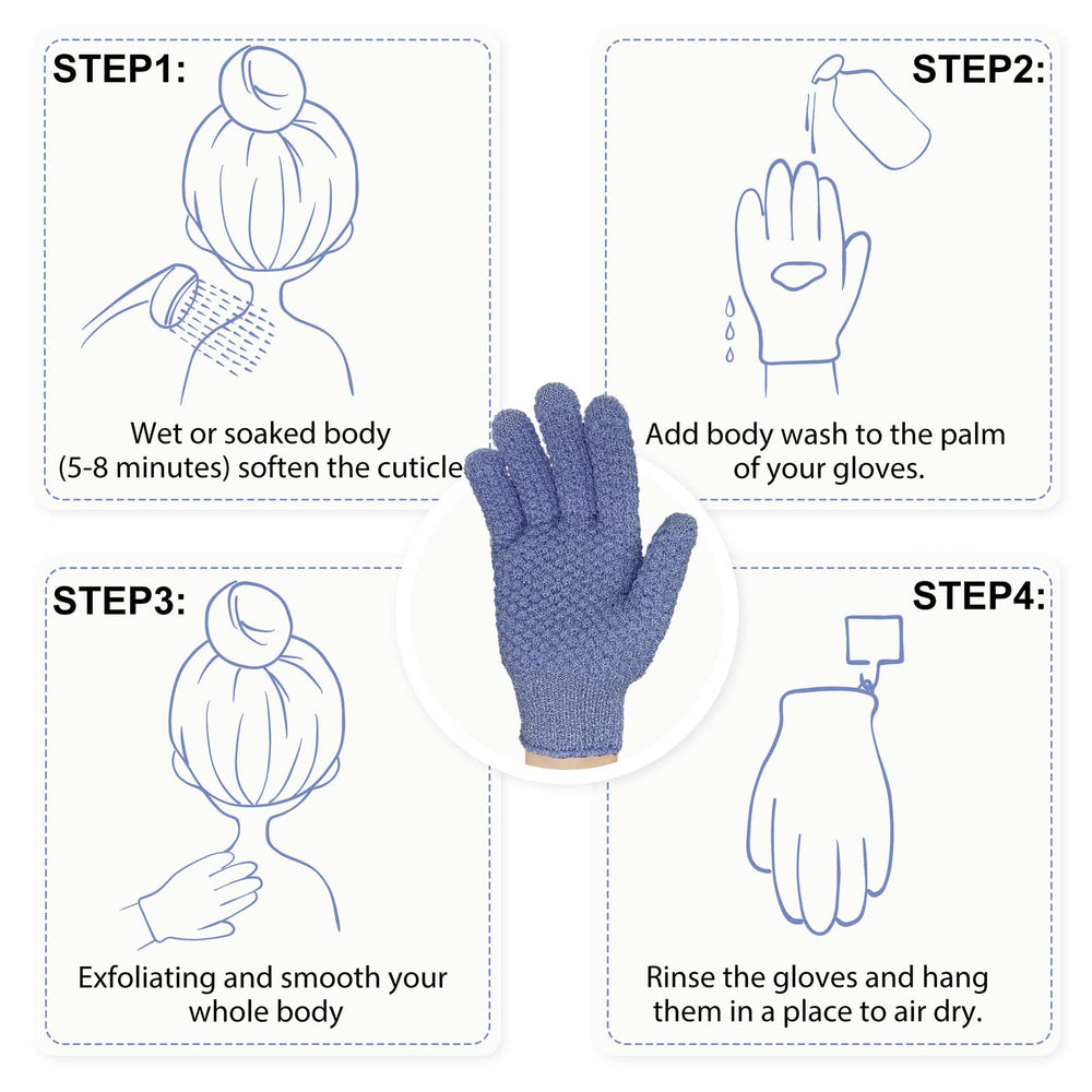 Soap lather with Evridwear gloves demonstrates easy cleansing and durable texture.