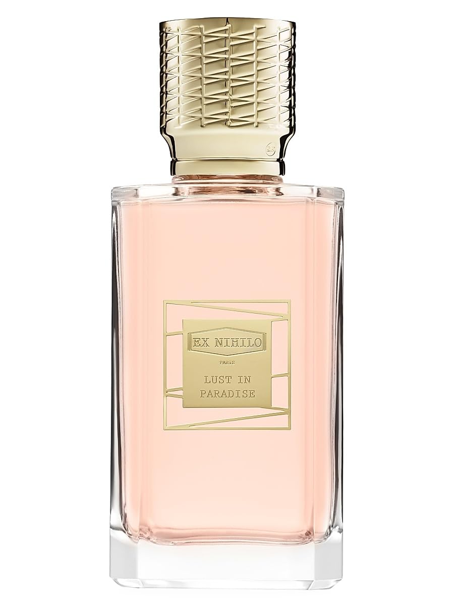 Ex Nihilo Lust in Paradise heart notes peony and lychee mid development for a romantic feel
