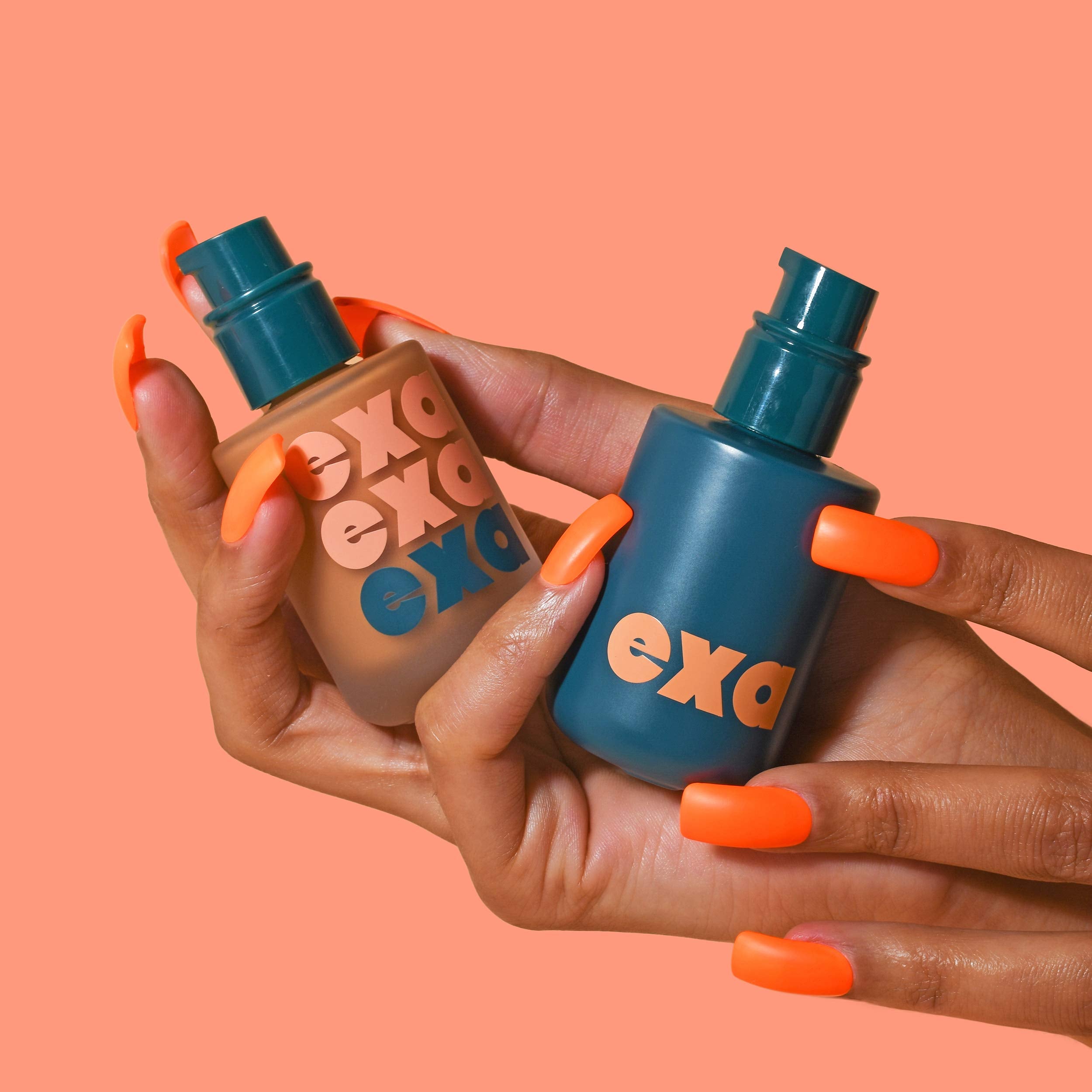 EXA Beauty dermatologist-approved badge indicating skin safety.