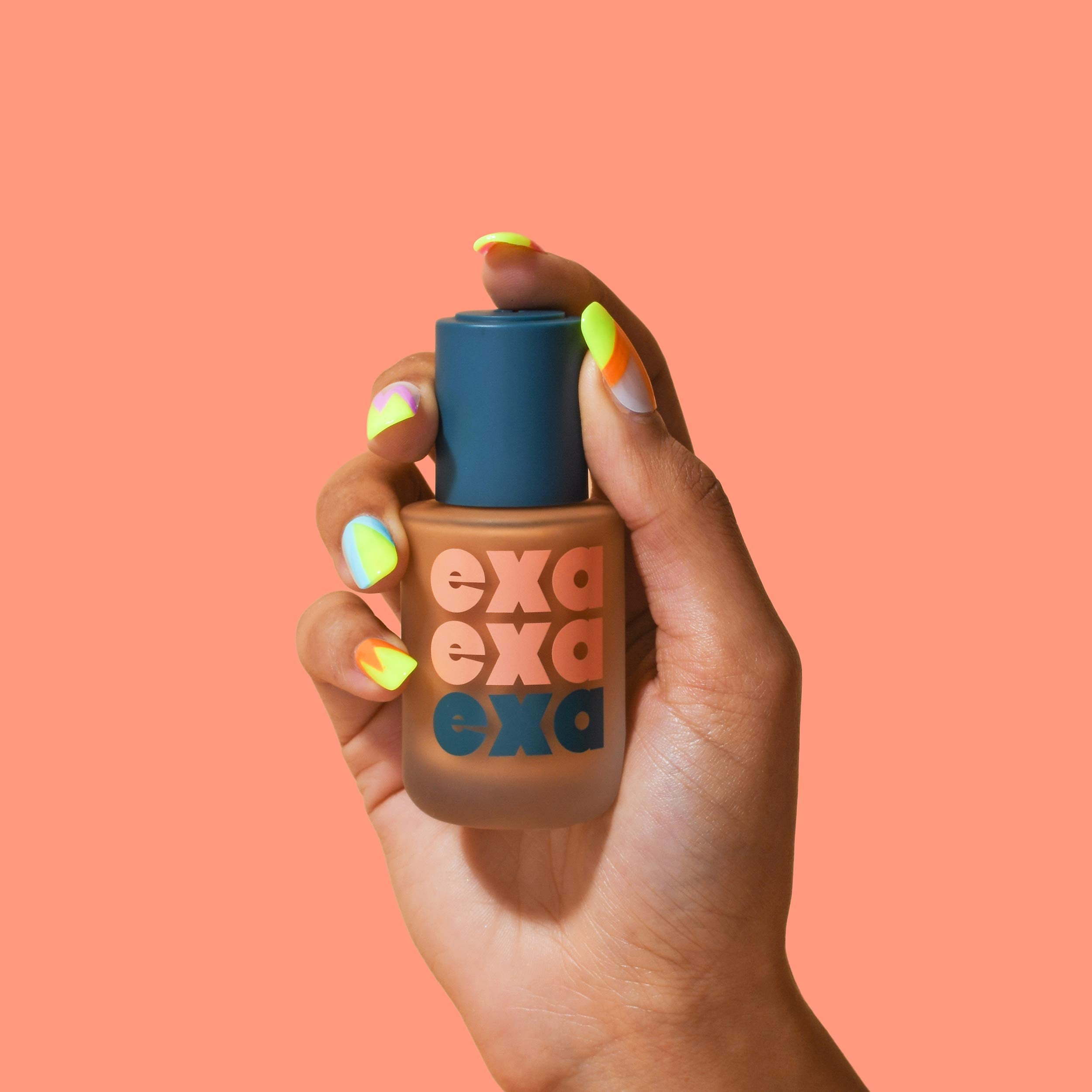 Color-true shade in Exa Beauty thanks to oxidation-resistant pigment technology