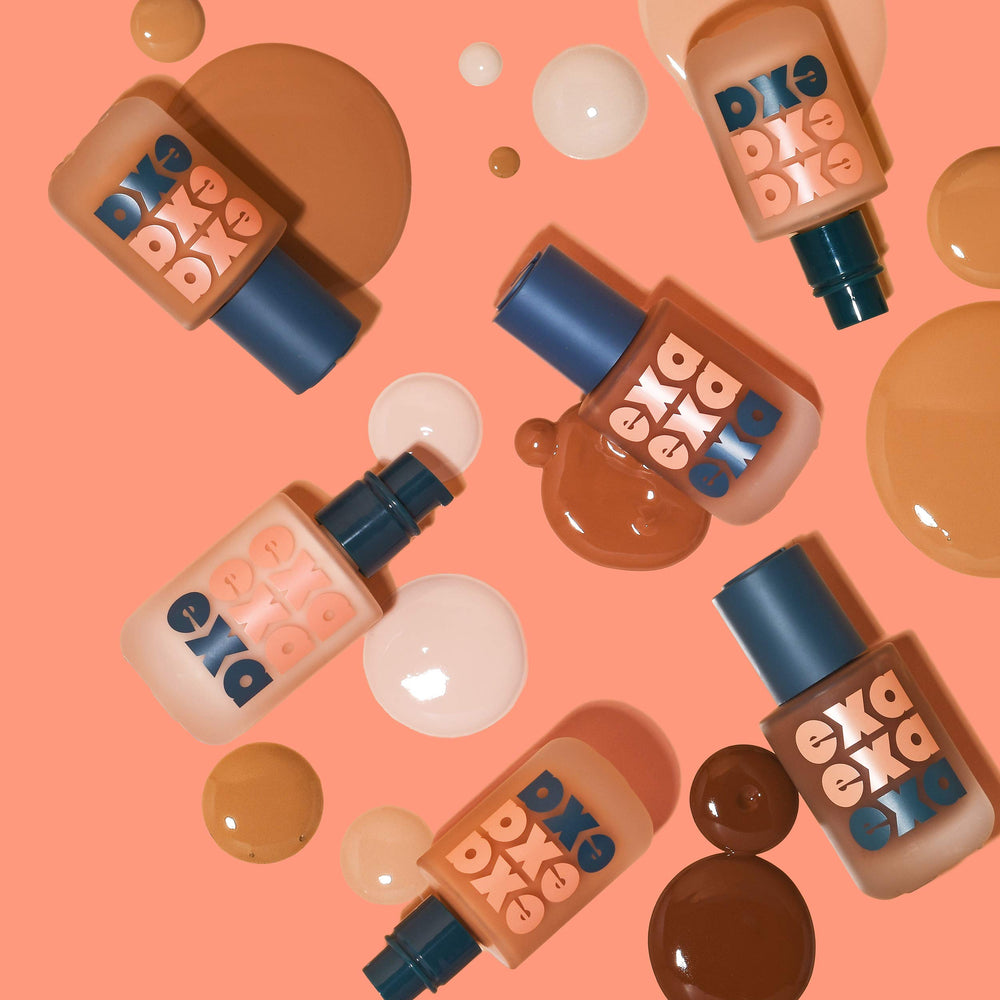 EXA Beauty color-true pigment technology illustration preserving vibrancy