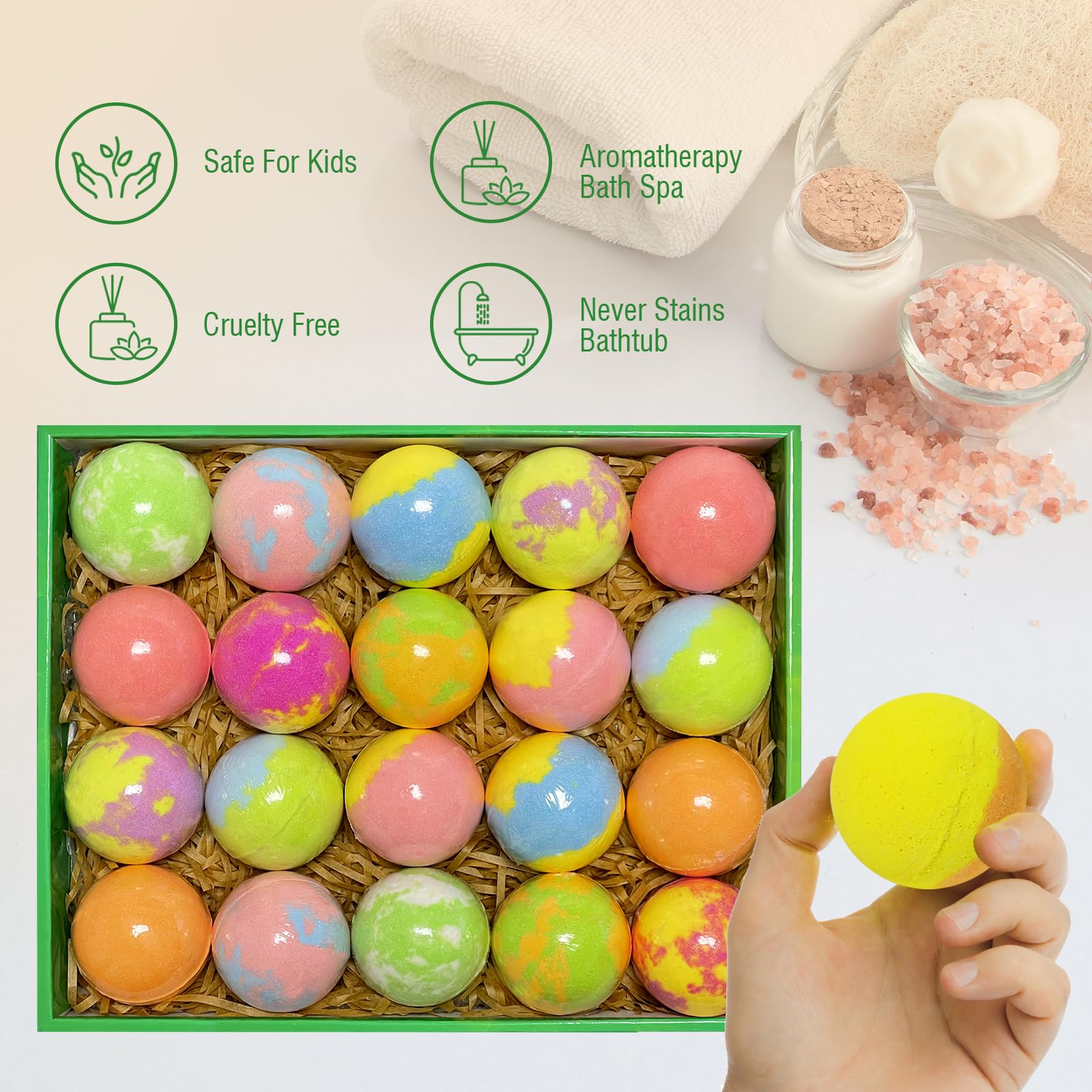 Excalla bath bombs turning bath time into a fun hero moment.