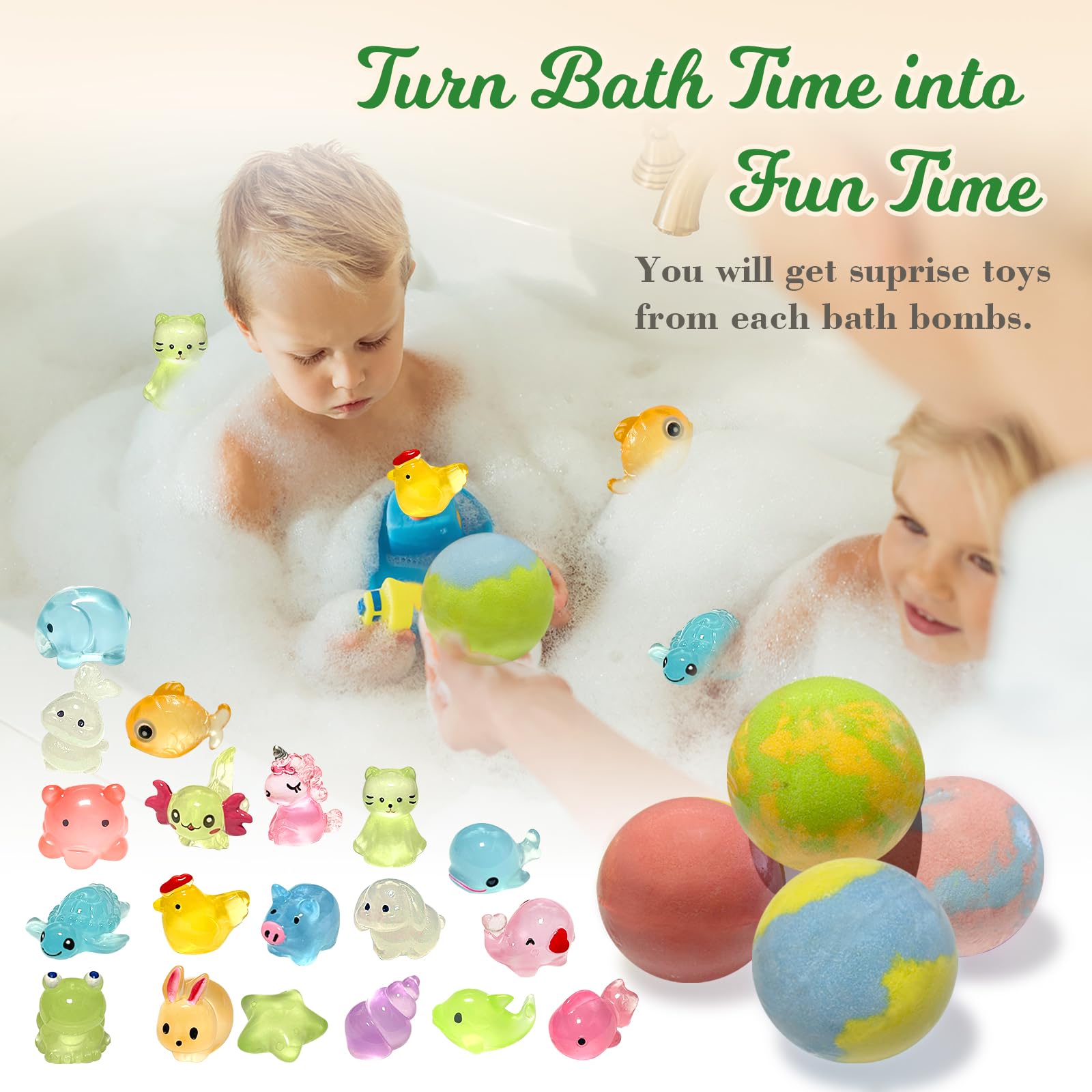 Excalla bath bombs gift set ideal for celebrations and holidays.