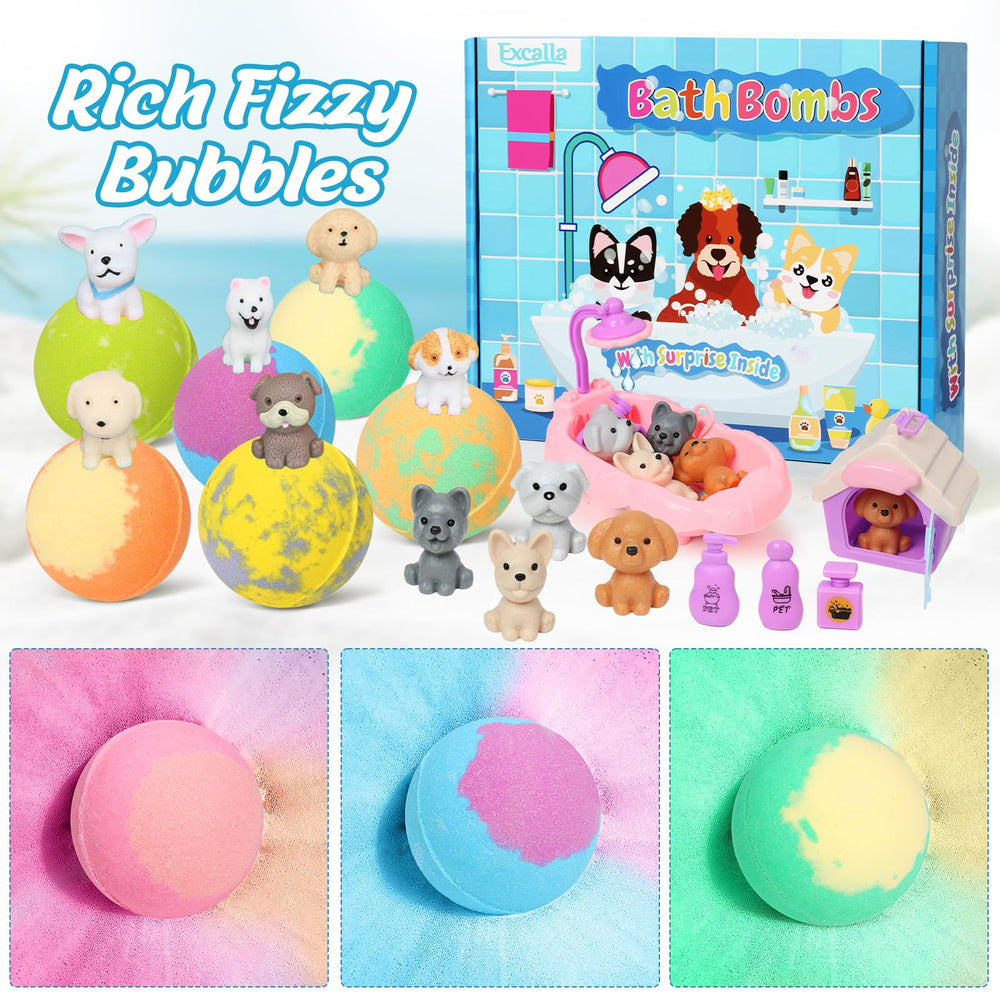 Excalla bath bombs varied scents collection to soothe and delight senses