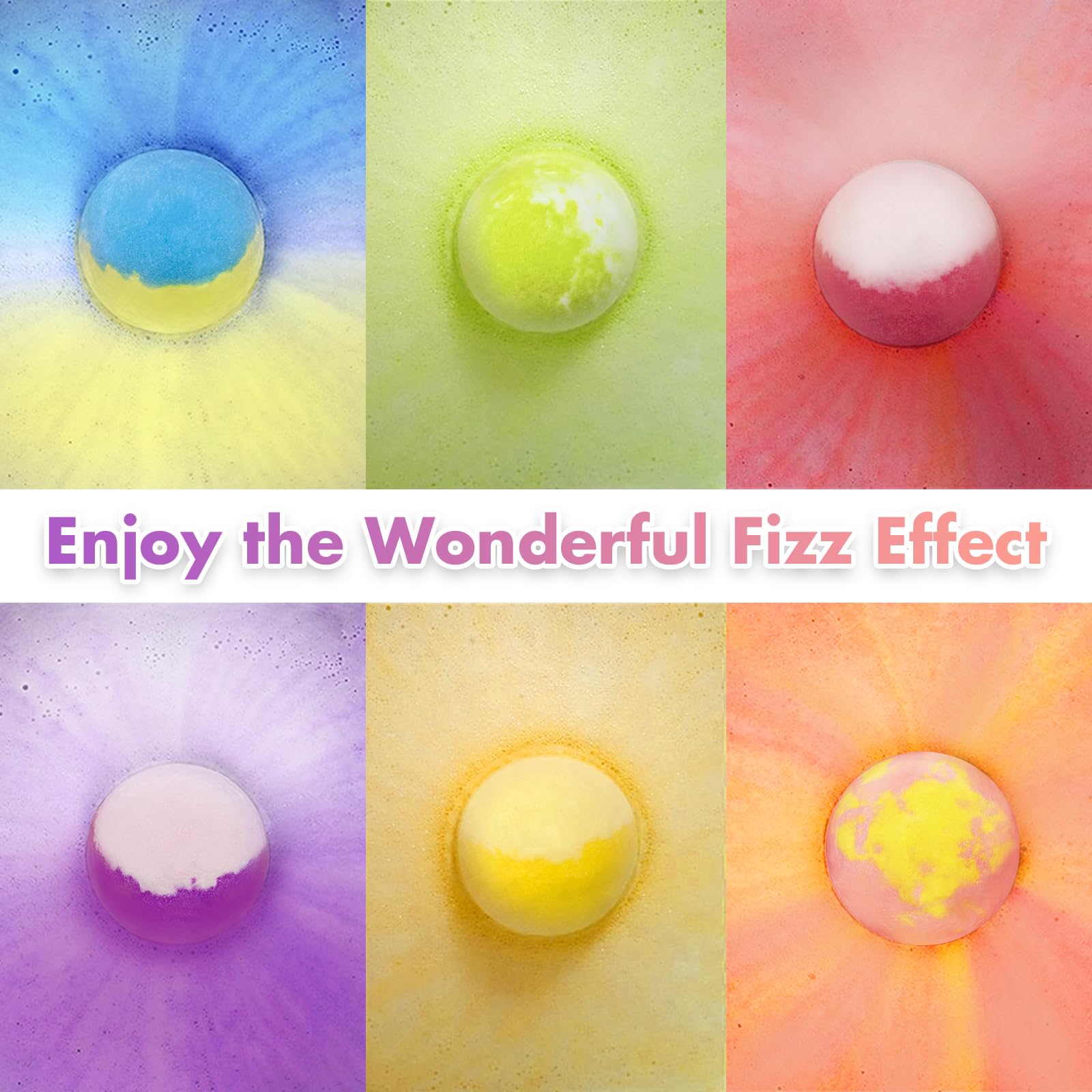 Excalla cruelty-free bath bombs offer a guilt-free playtime experience.