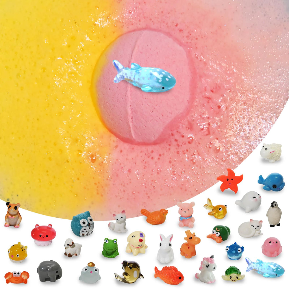 Excalla surprise toy inside makes bath time memorable for kids.