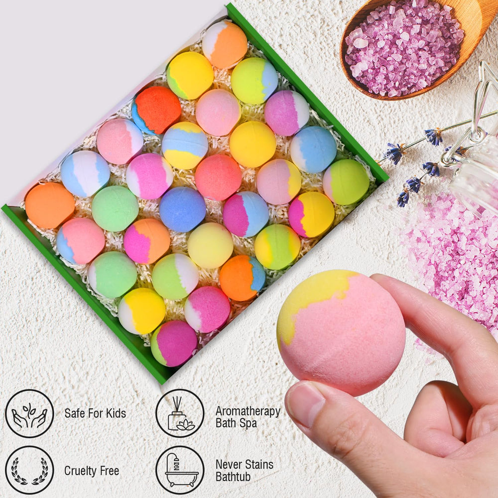 Excalla color-safe, non-staining formula keeps tubs clean after use.
