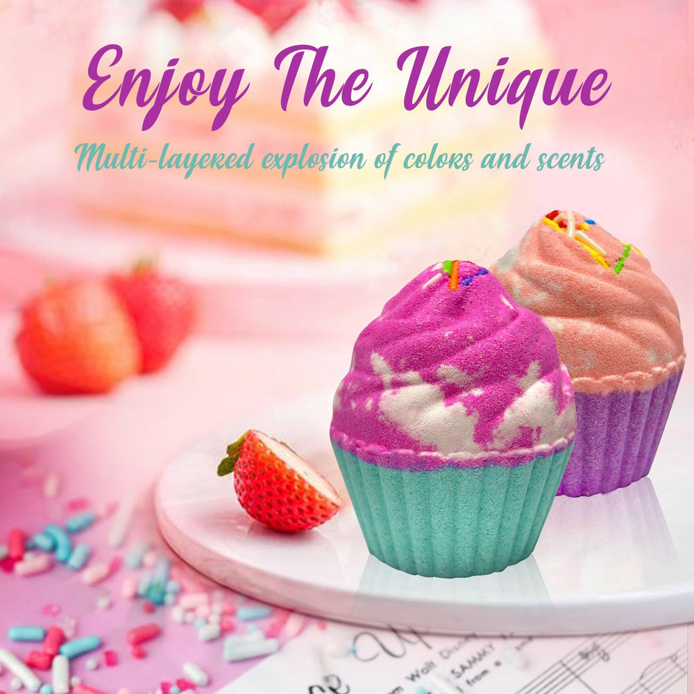 Excalla kids gift box bath bombs, perfect for birthdays and holidays.