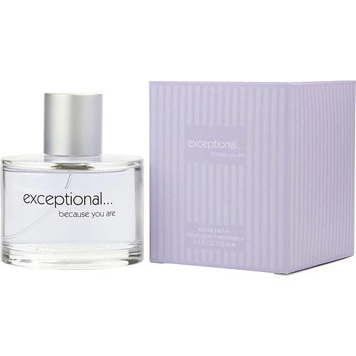 Exceptional Parfums Exceptional-Because You Are bottle, front view, ideal for daily wear