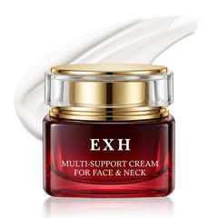EXH Retinol Soin Visage – bouteille montrant texture veloutée et hydratation en profondeur