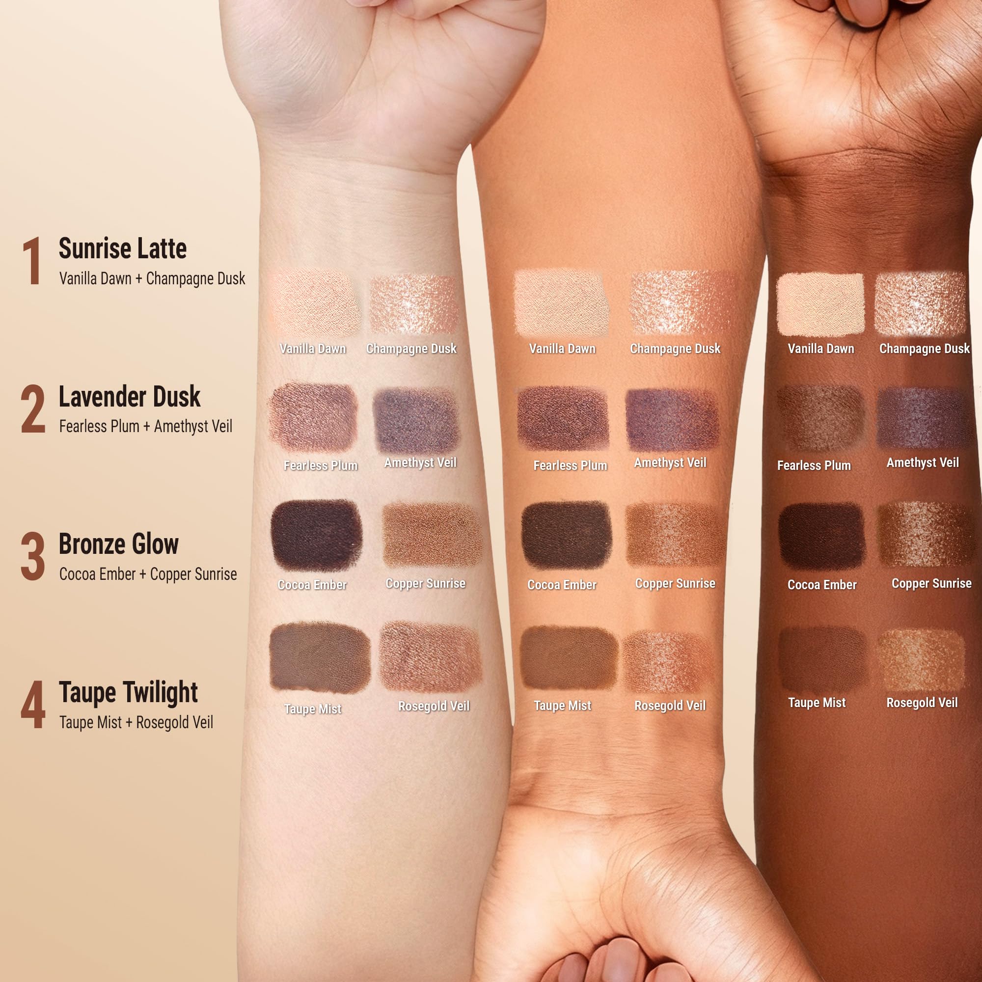 Exmiloo Eyeshadow Stick two-in-one design saves space and time.