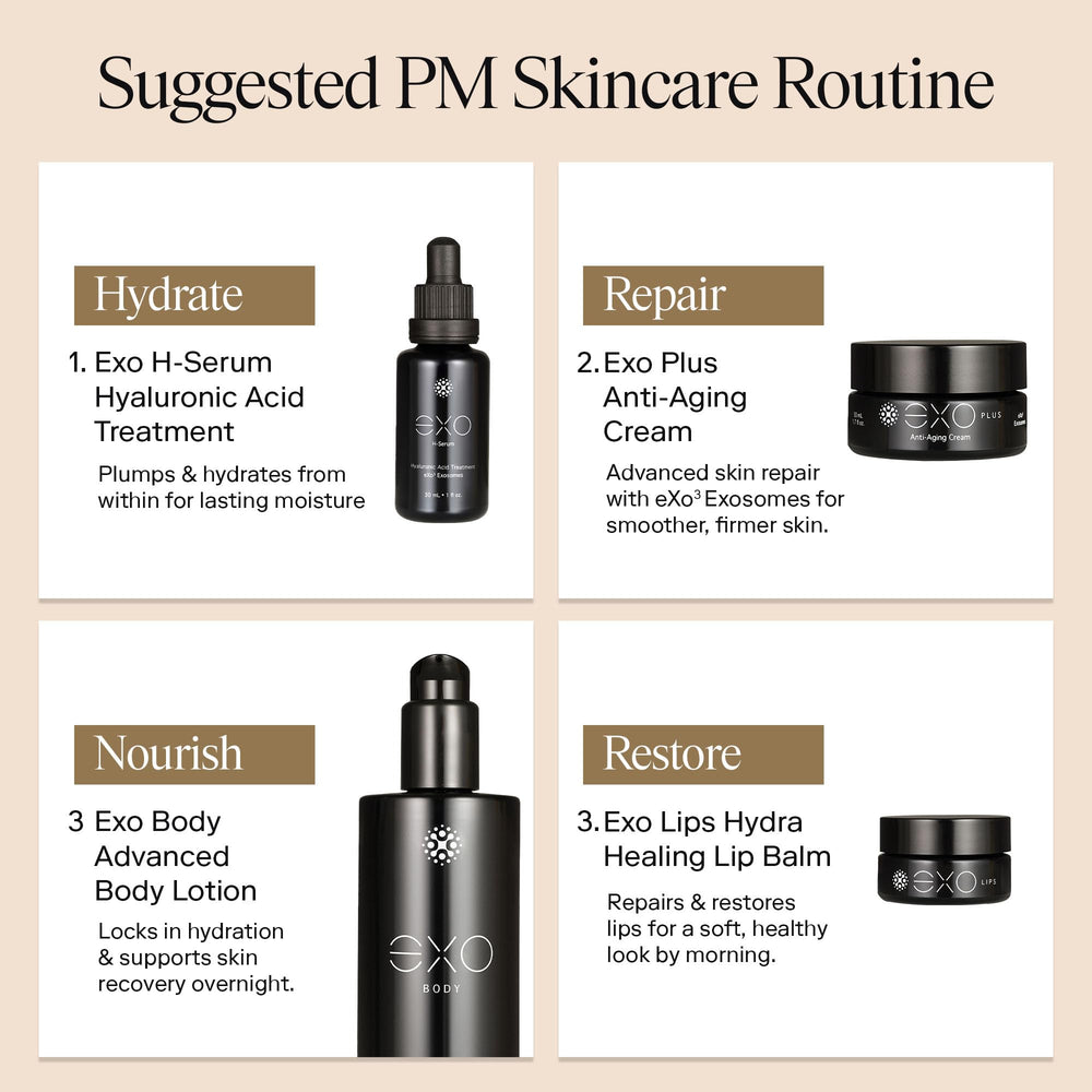 EXOCEUTICALS fragrance-free formula; fragrance-free option for sensitive skin.
