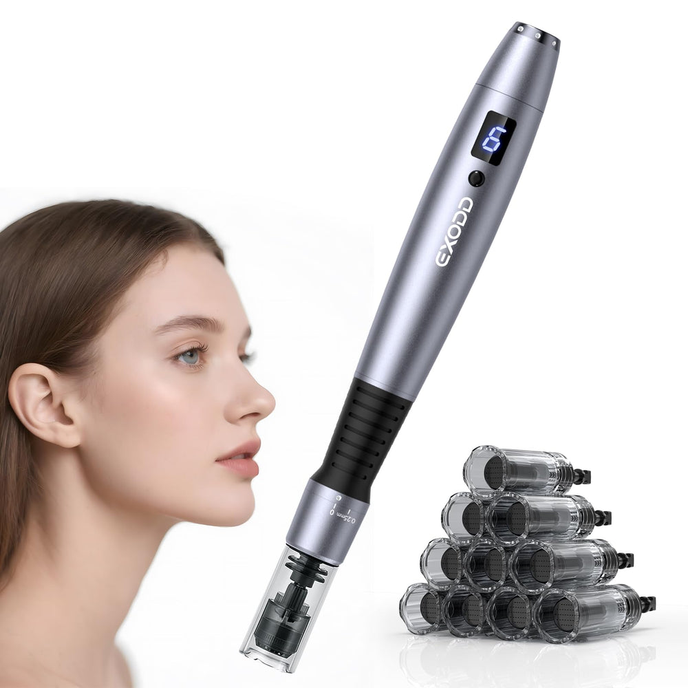 EXODD Derma Roller 0.25mm for at-home skincare sessions.