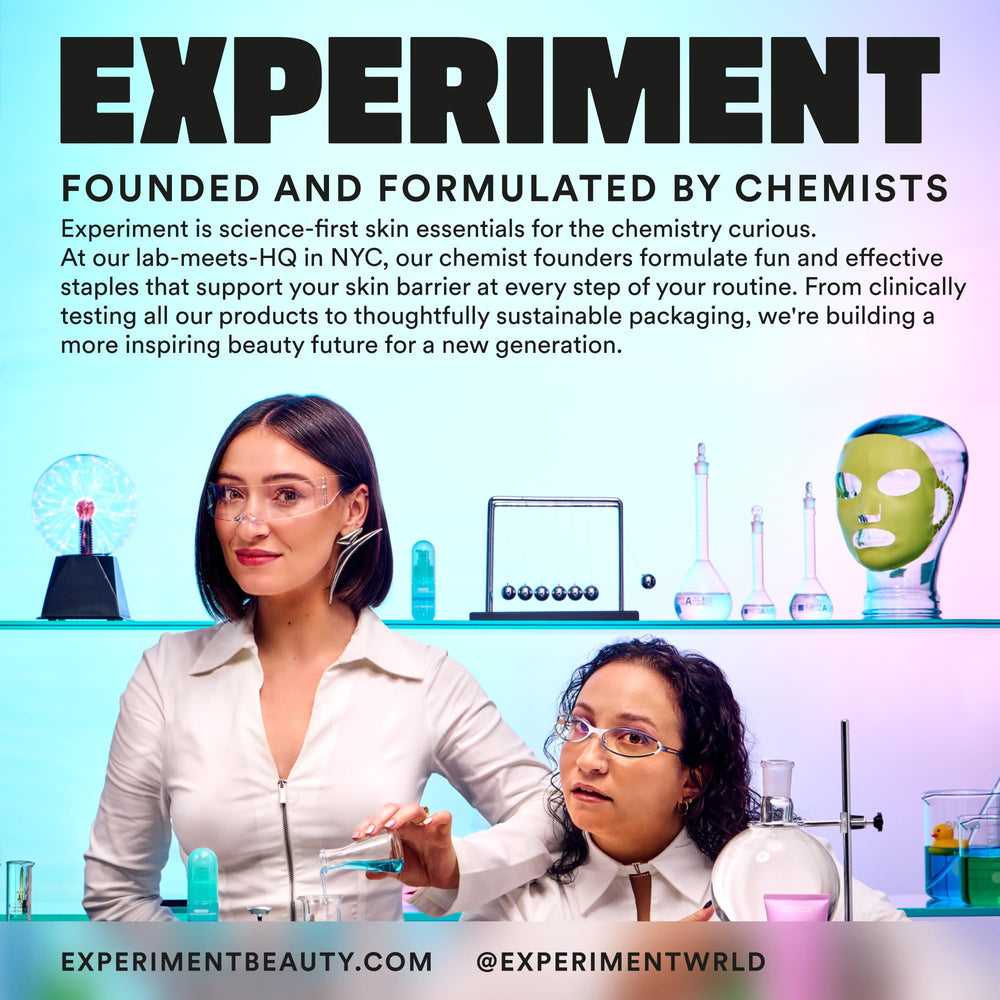 Experiment Plasma Wash packaging in a modern bathroom setting