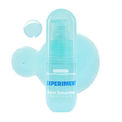 Experiment Super Saturated Serum bottle closeup highlighting deep hydration.