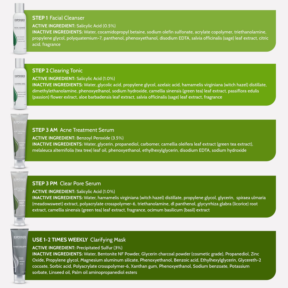 Exposed Skin Care clarifying mask for a deeper clean and calm complexion