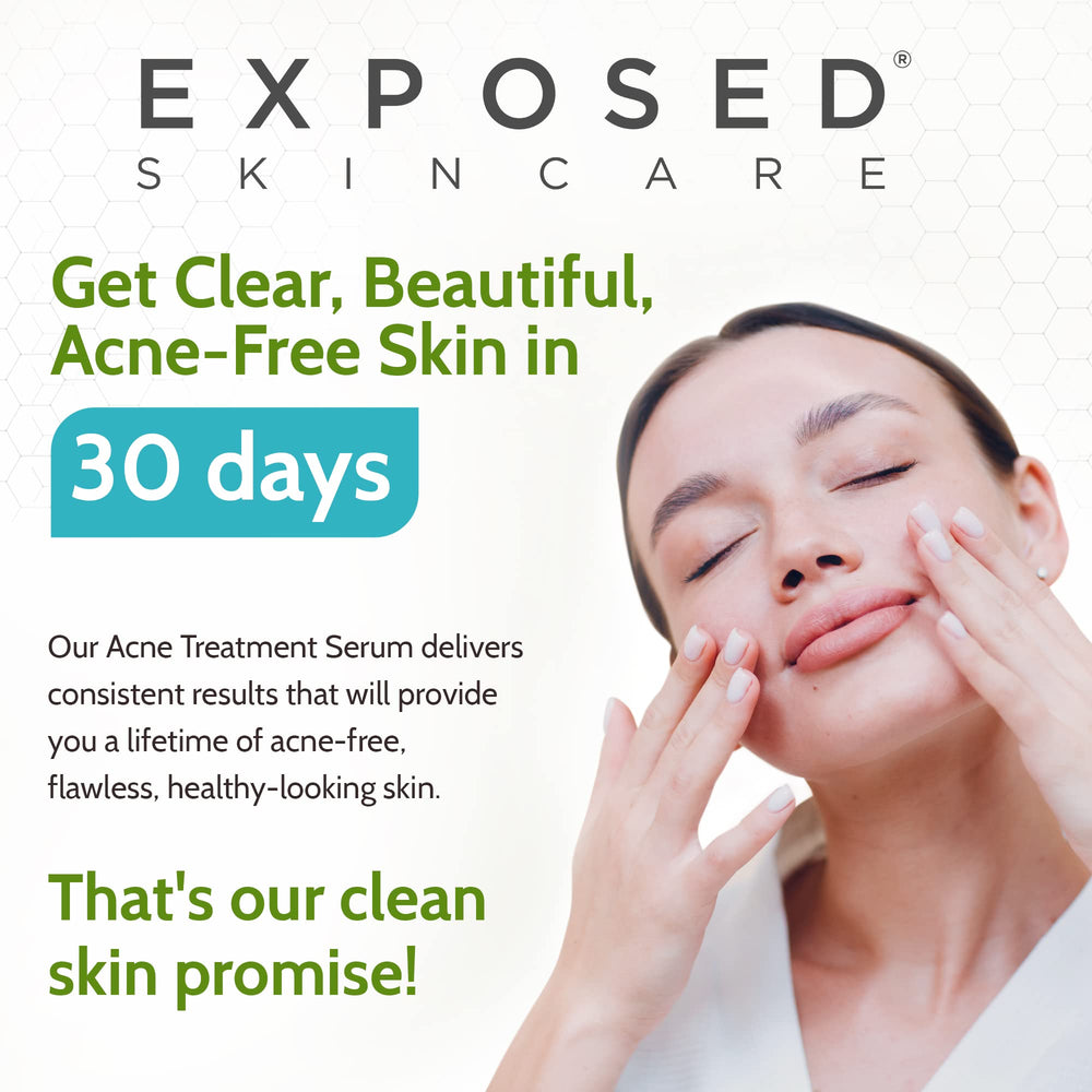 Exposed Skin Care night routine use with quick-apply serum.