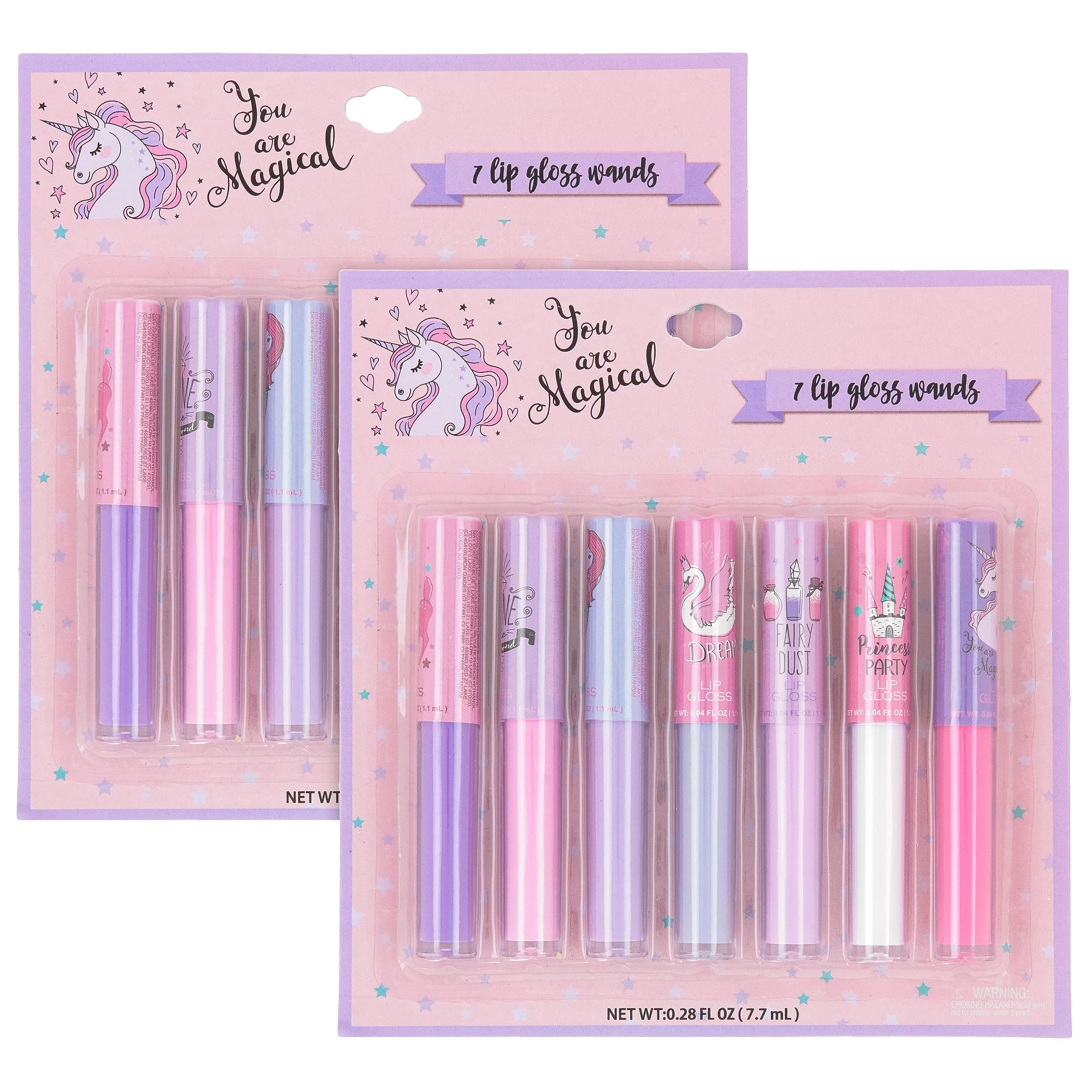 Easy-to-remove gloss from Expressions, safe with mild soap or makeup remover