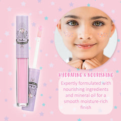 Non-toxic Expressions gloss formula is safe and washable for youngsters