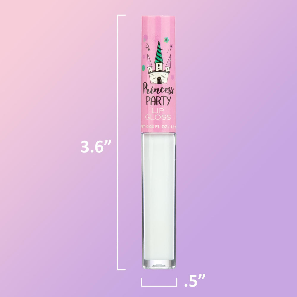 Expressions 14pc lip gloss set supports princess playtime and pretend makeup