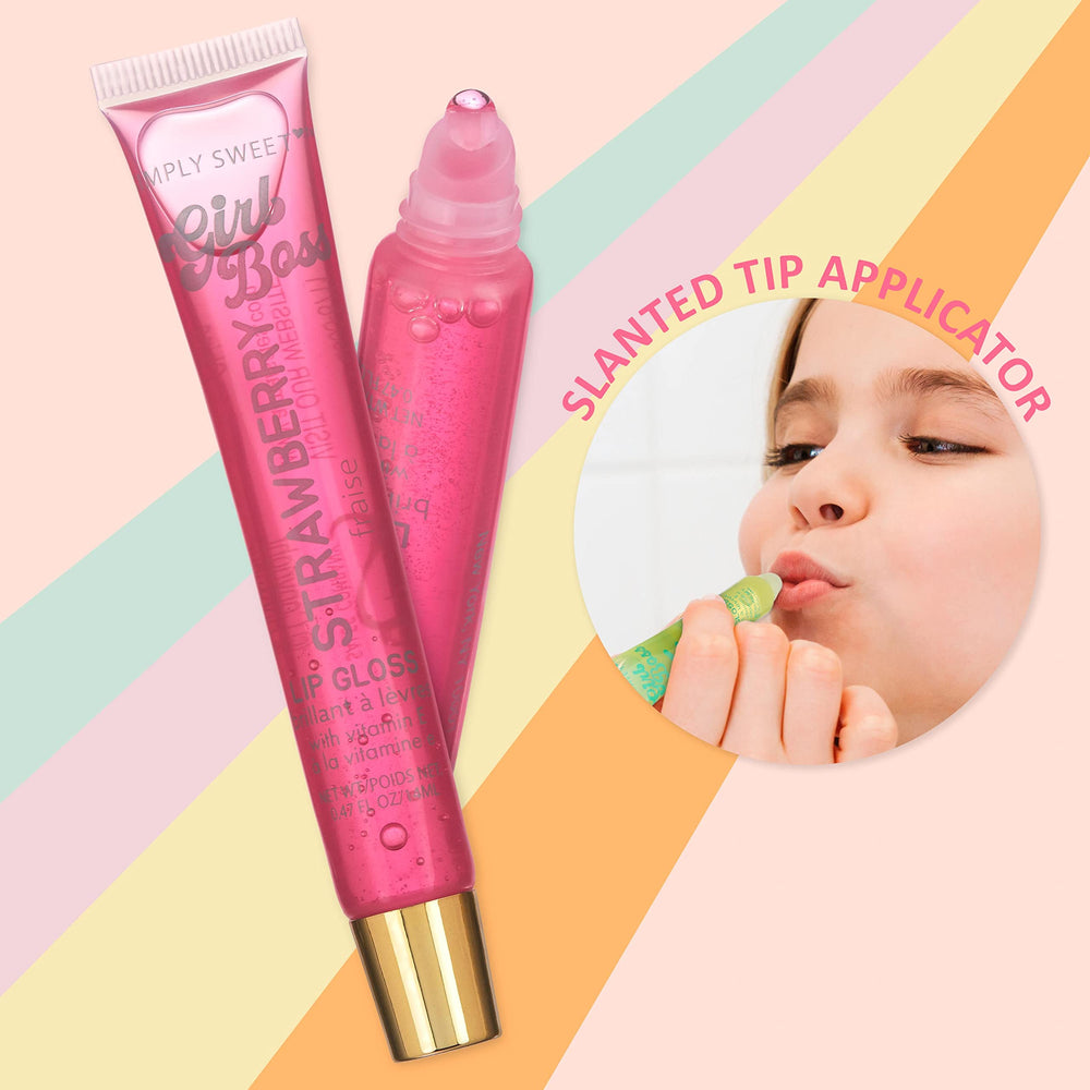 EXPRESSIONS berry flavored gloss provides sweet scent and daily hydration.