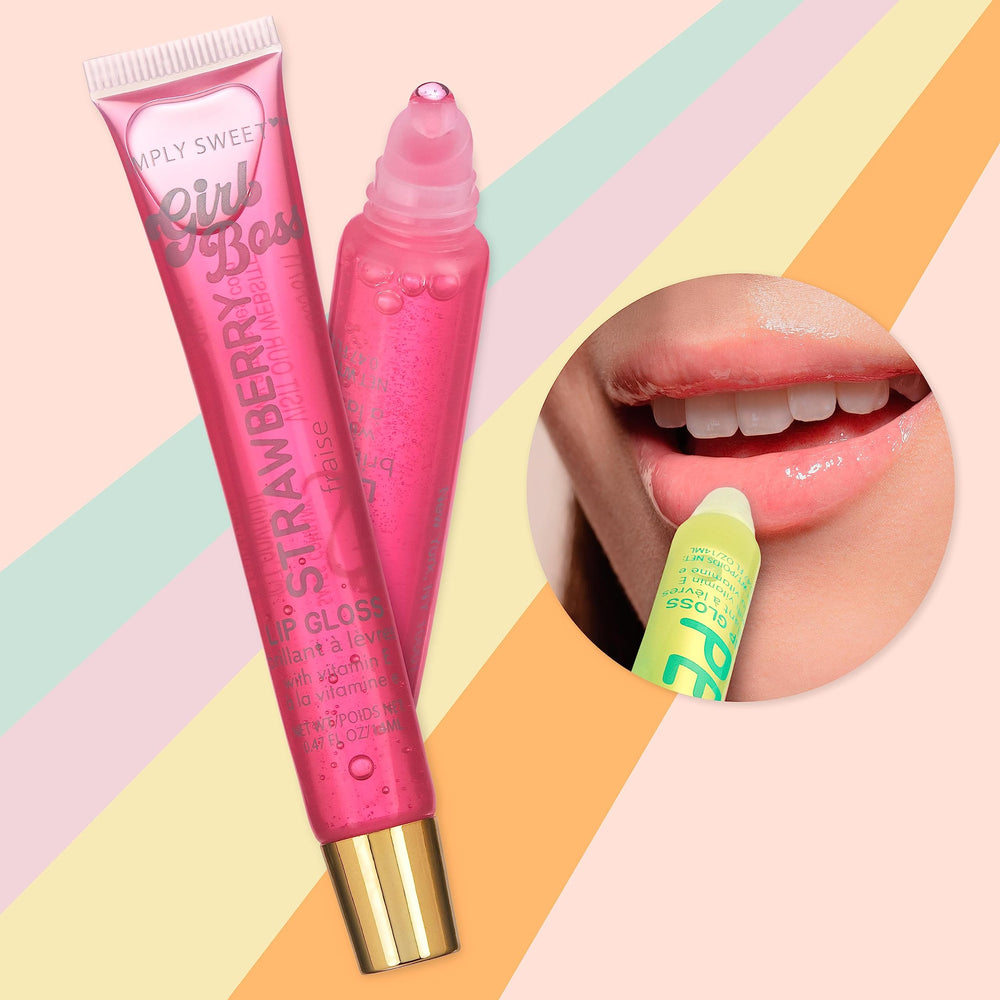 EXPRESSIONS pear gloss with vitamin E for smooth, natural shine.