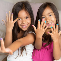 EXPRESSIONS glitter nail polishes sparkle, adding festive flair to any manicure.