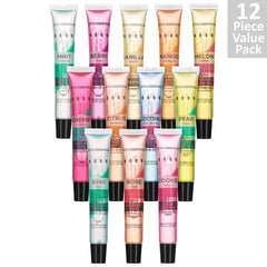Expressions lip gloss tubes with slanted applicator for precise application