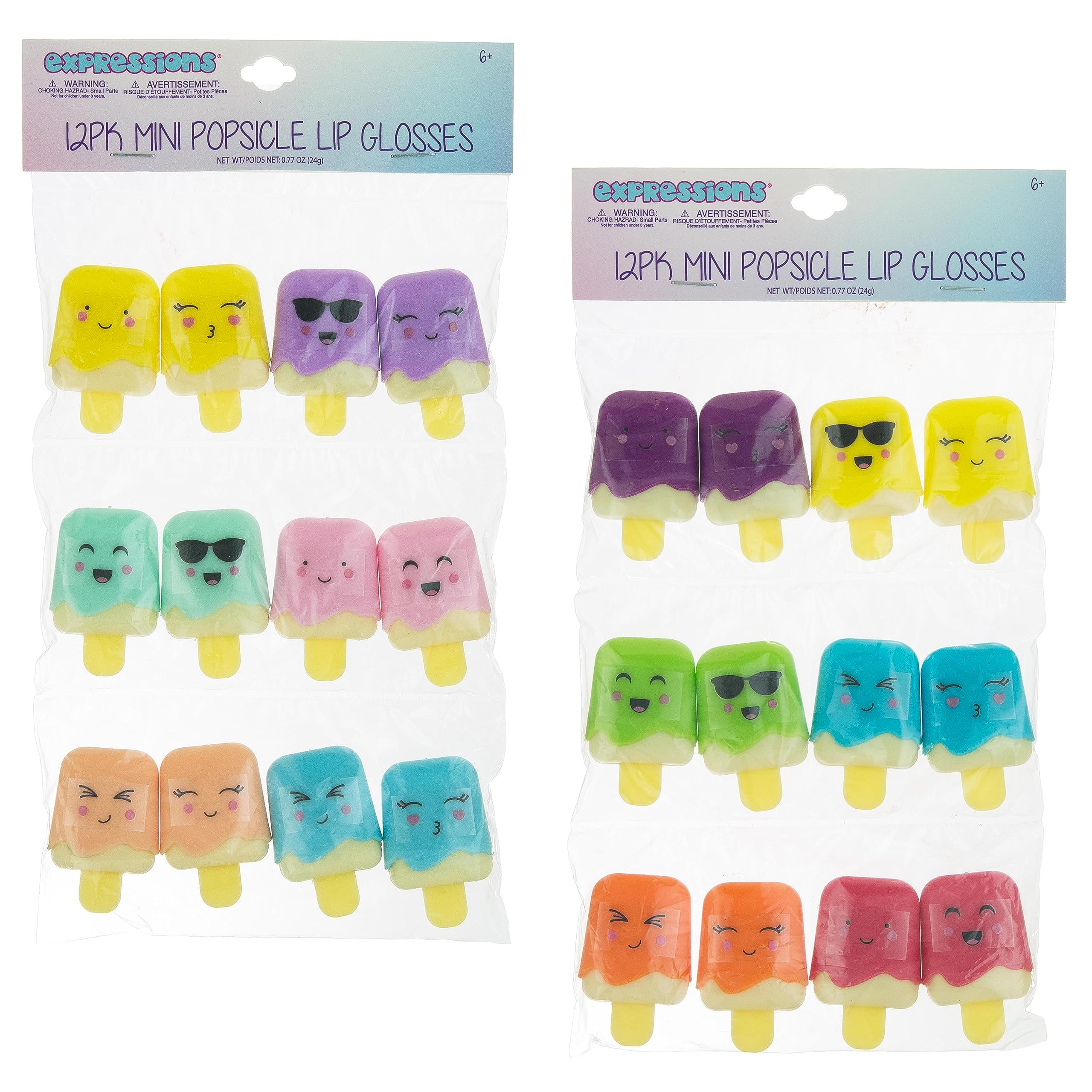 EXPRESSIONS Packaging display in pastel tones ideal for gifting