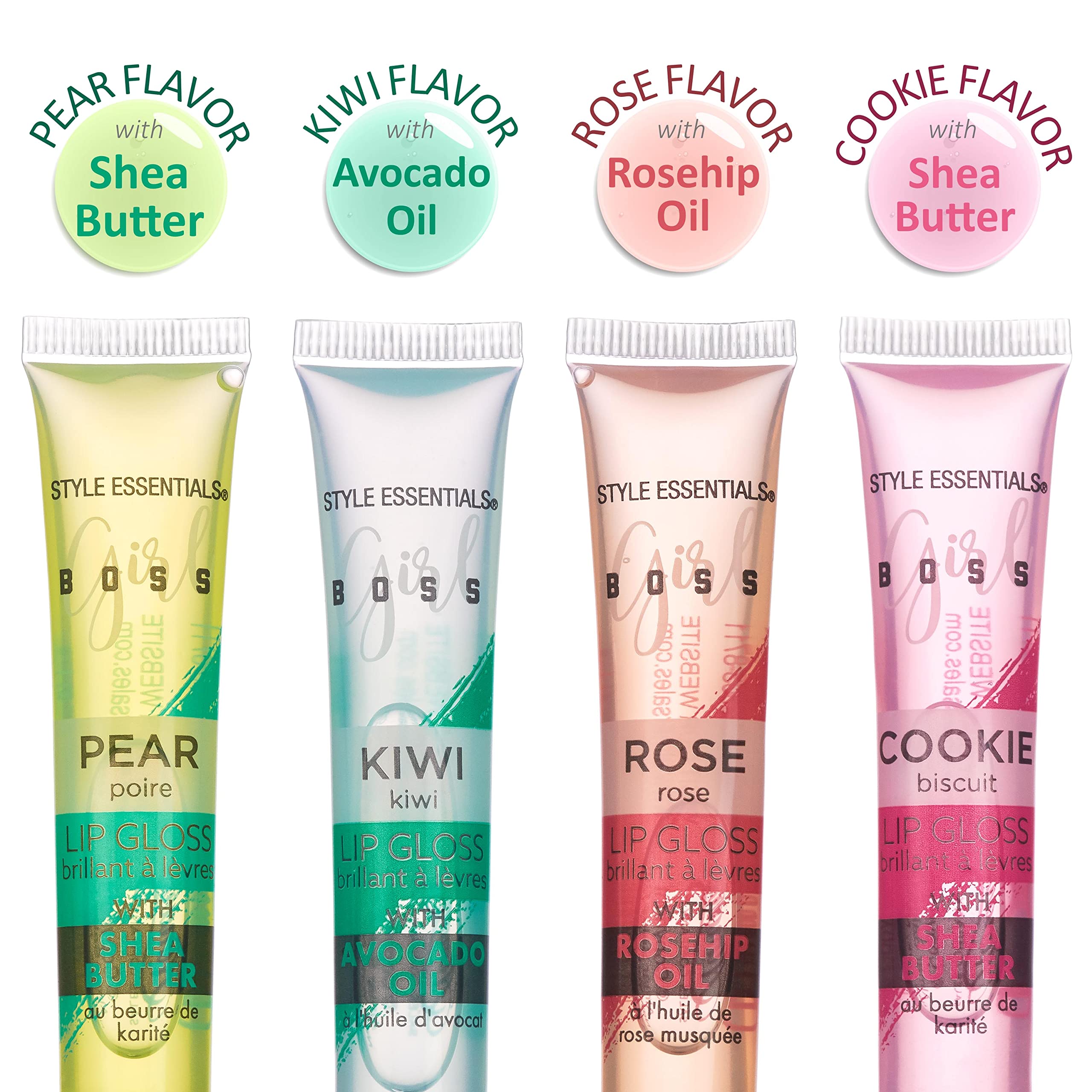 Expressions professional-quality lip gloss suitable for sensitive skin