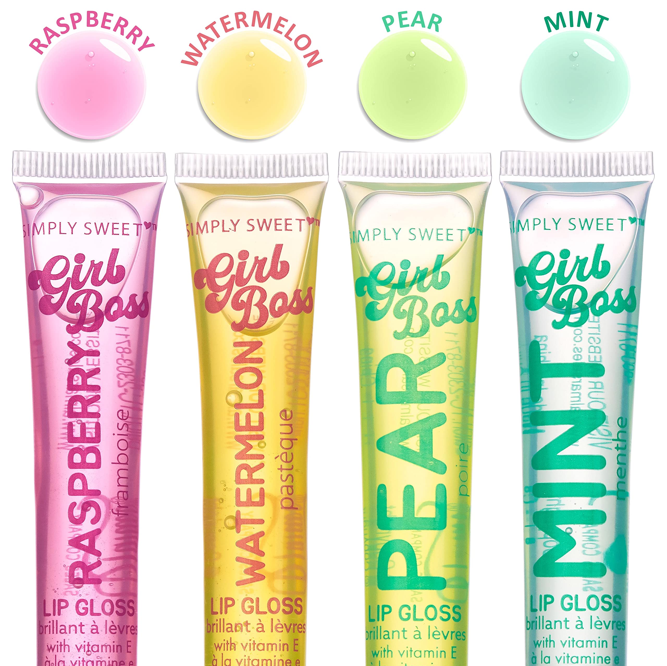 EXPRESSIONS mint gloss cools lips with refreshing scent and shine.