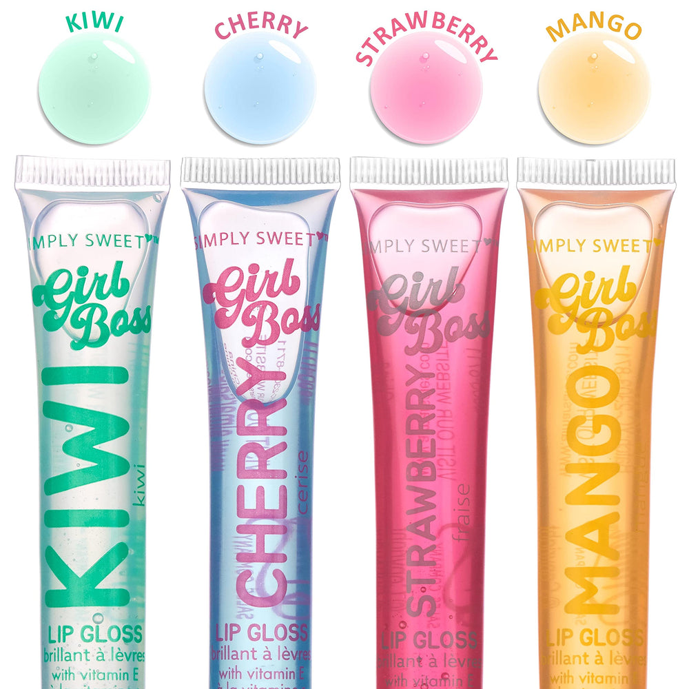 EXPRESSIONS cotton candy gloss adds playful flavor with light moisture.