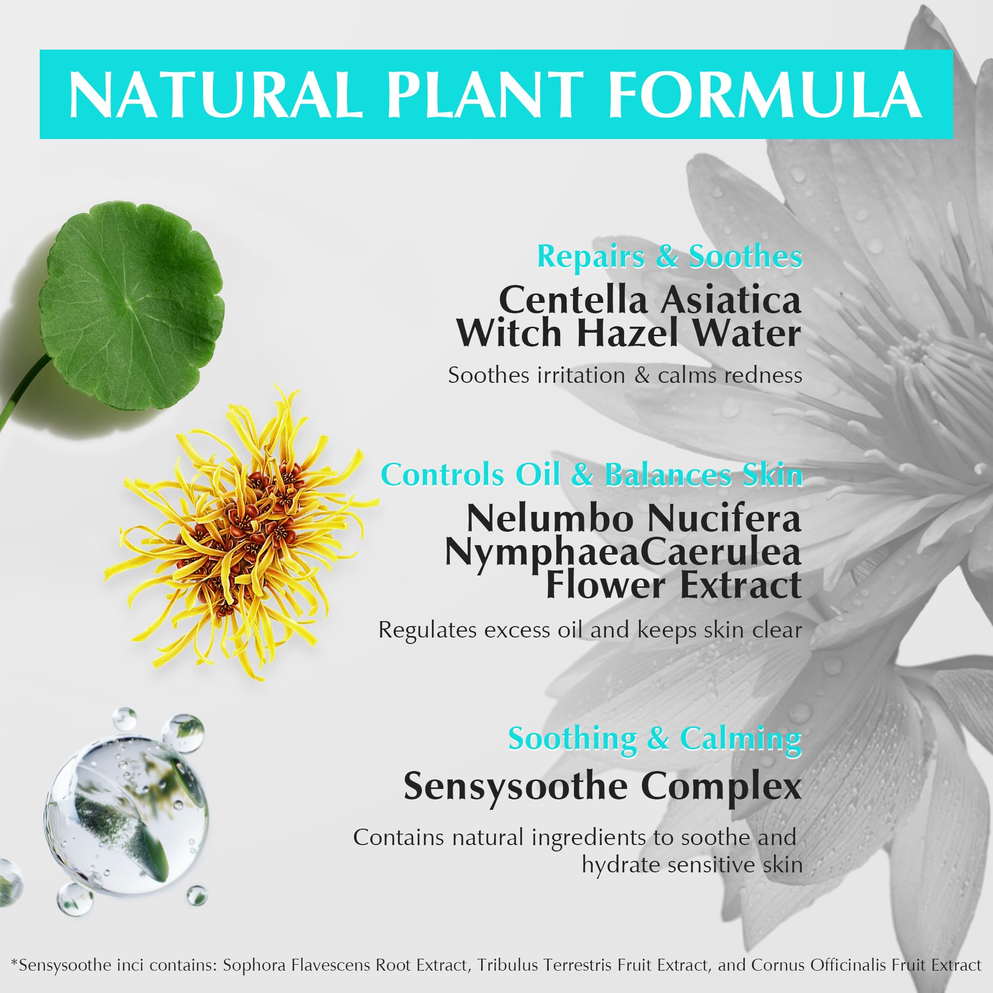 EXPRESSIONS WELLNESS zinc-pca-control demonstrates sebum management in routine.