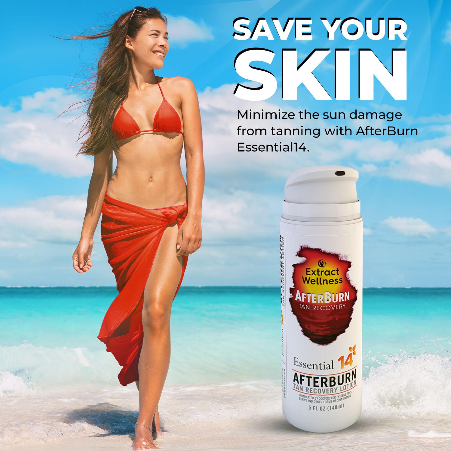 Extract Wellness AfterBurn family-friendly formula suitable for all ages