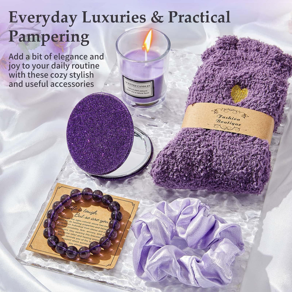 Exun Advent Calendar 2025 plush socks and silk eye mask create cozy moments.