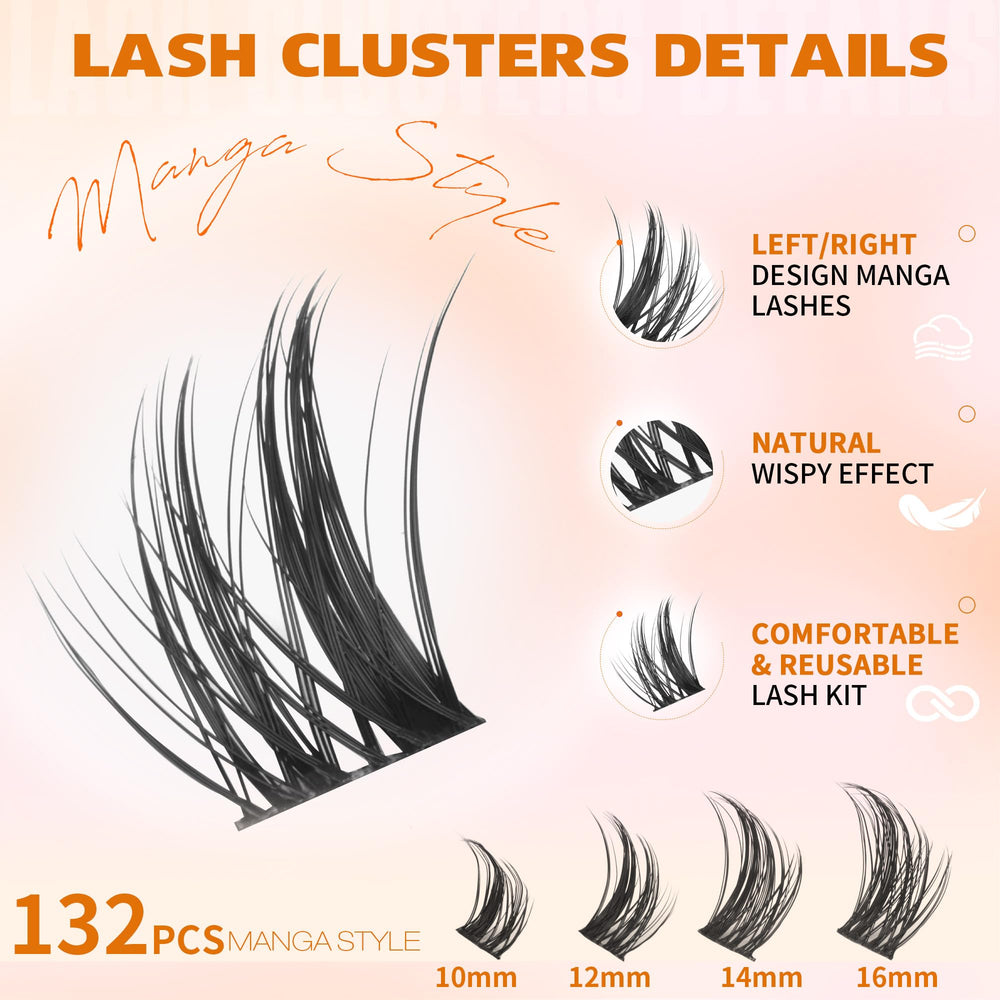 EYDEVRO 10-16mm customizable clusters enable versatile, layered looks at home