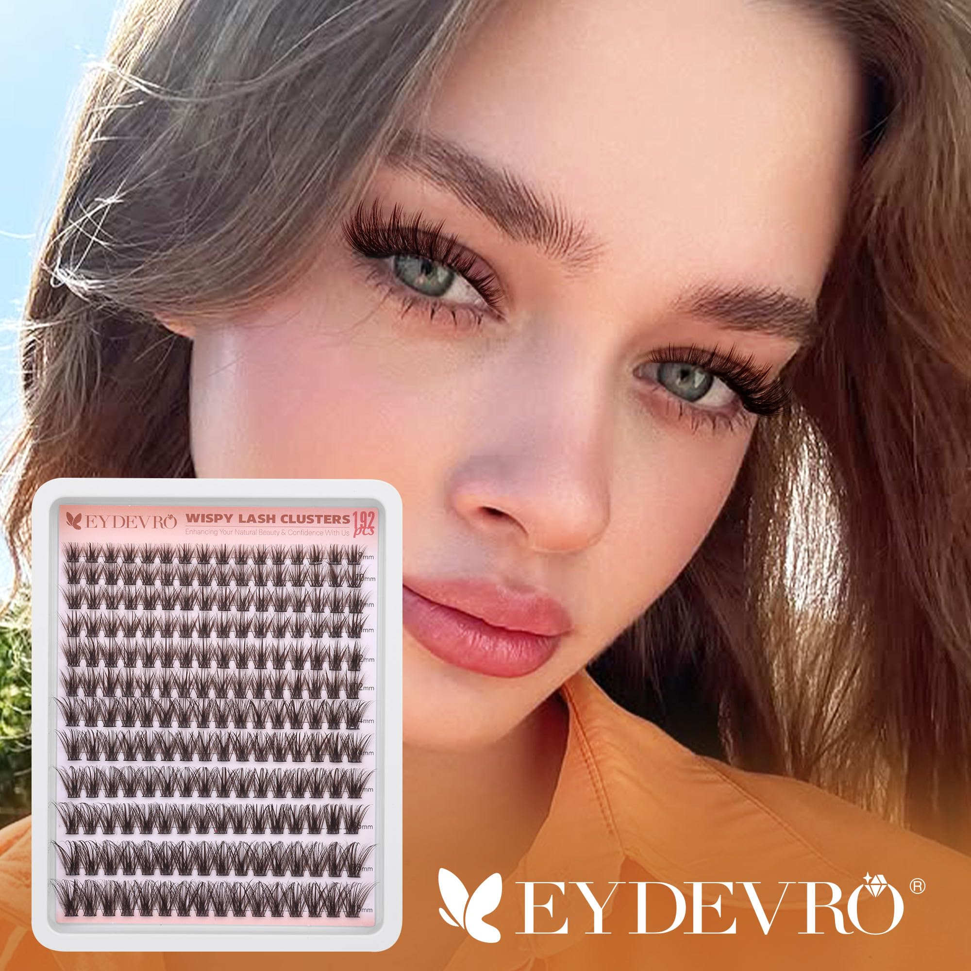 EYDEVRO DIY lash extensions allow quick, full lashes at home.