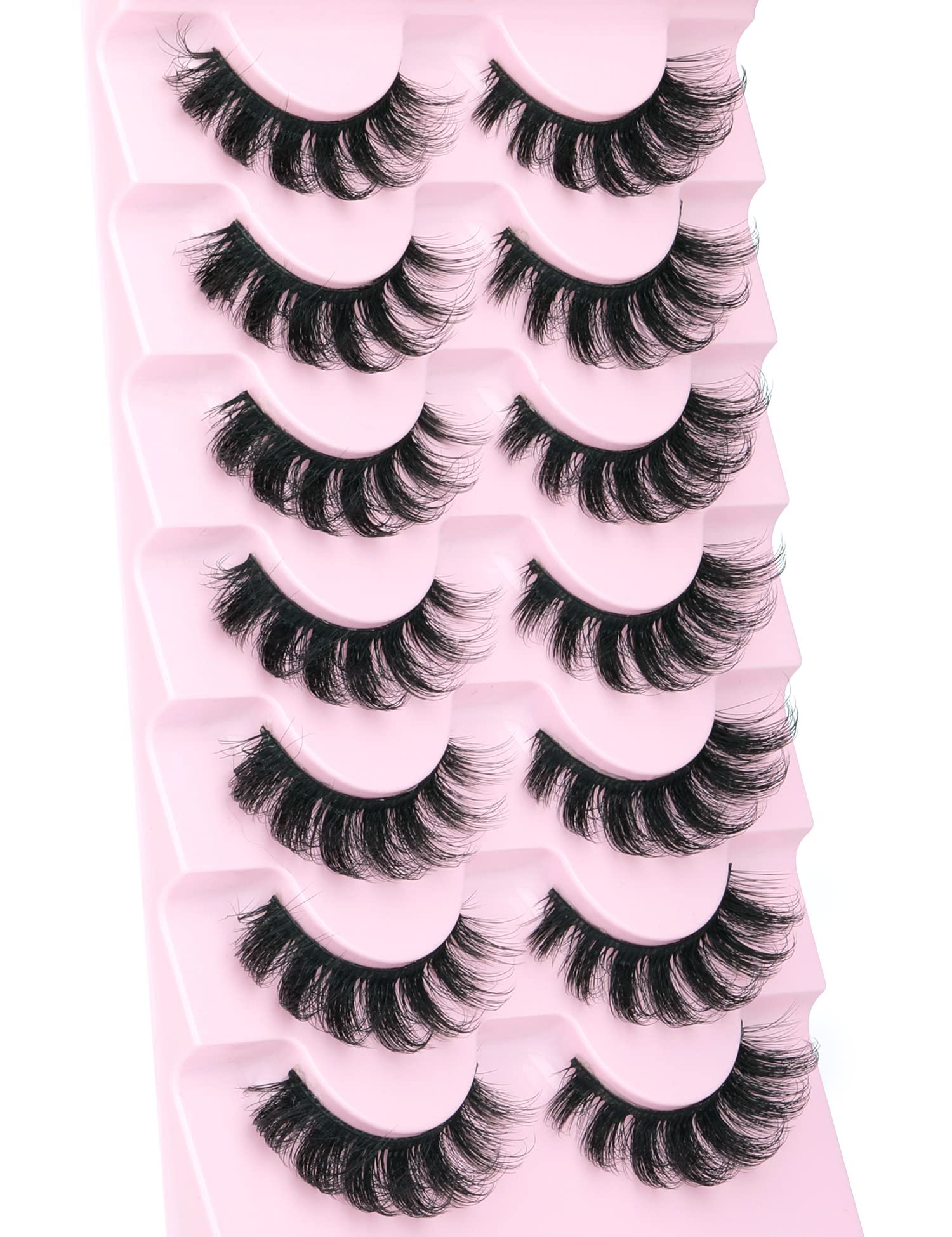 EYDEVRO Fluffy lashes multi-layered volume for salon-like drama at home.