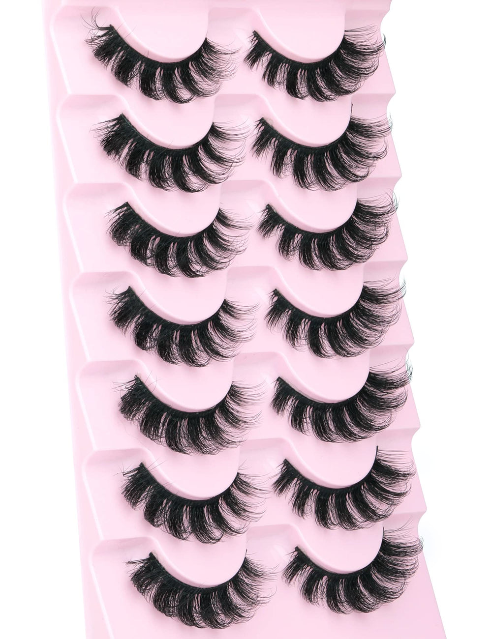 EYDEVRO Fluffy lashes multi-layered volume for salon-like drama at home.