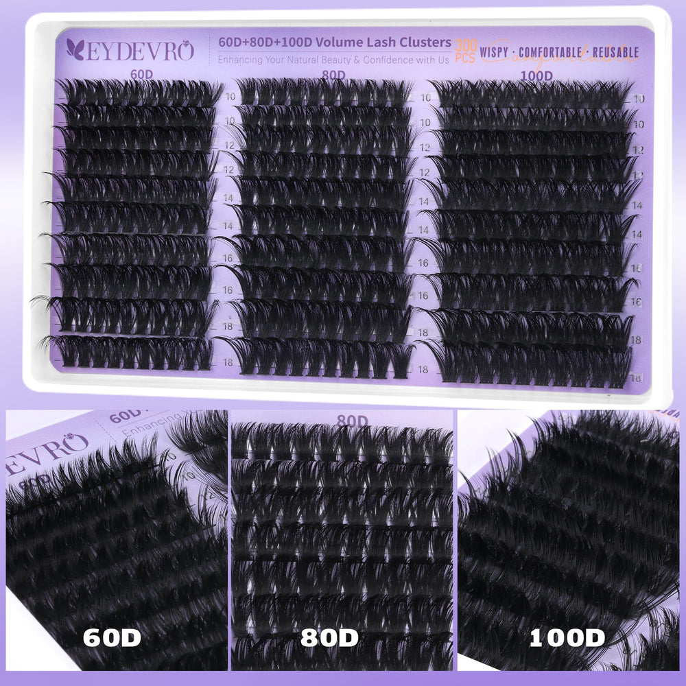 EYDEVRO handmade craftsmanship ensures unique, high-quality clusters