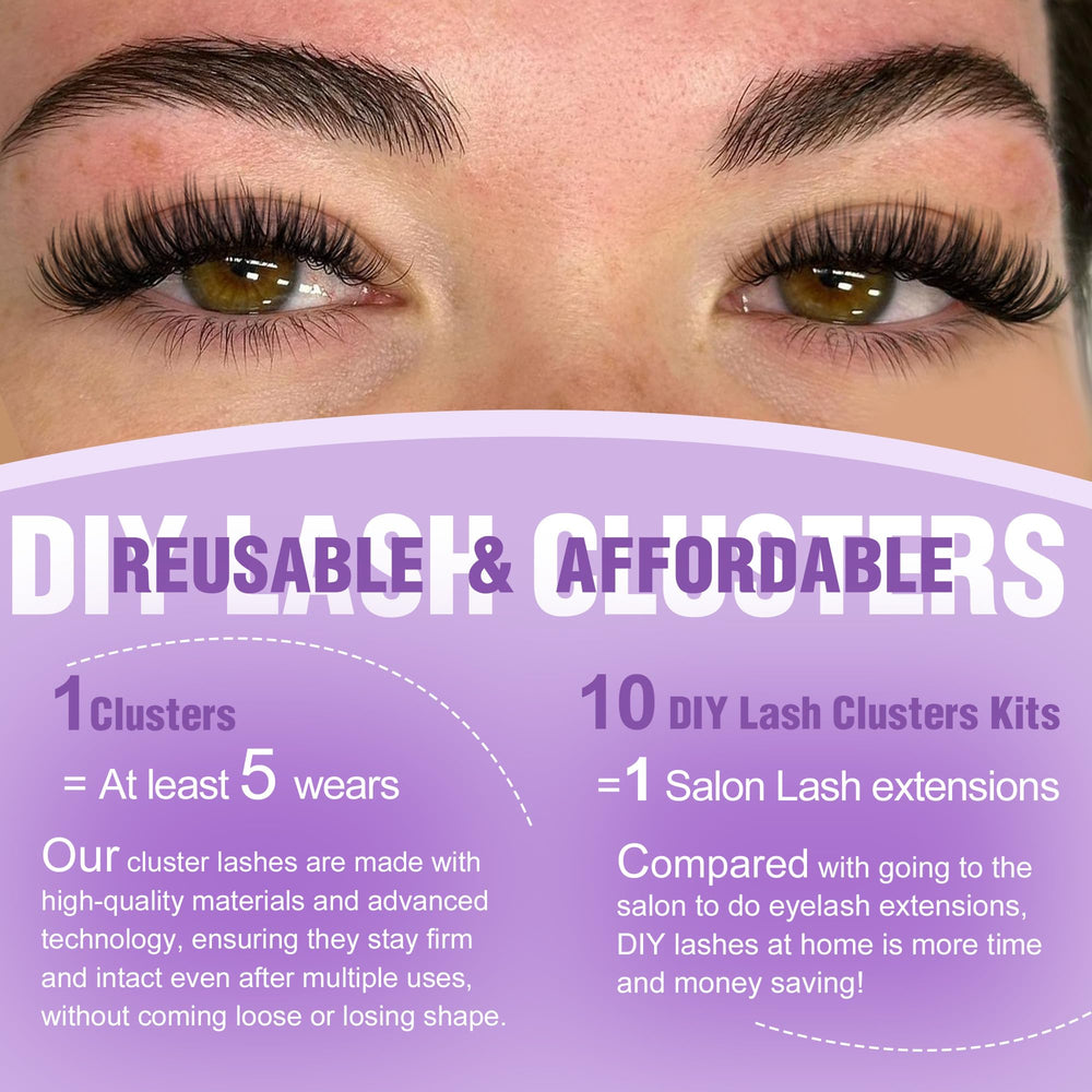 EYDEVRO Lash Bond and Seal kit to secure extensions all day.