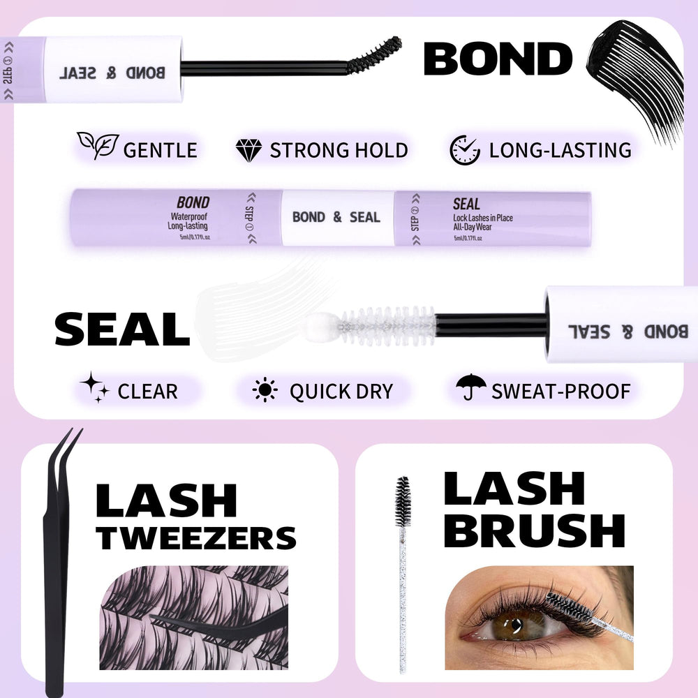 EYDEVRO 10-16mm clusters enable customizable length and volume.