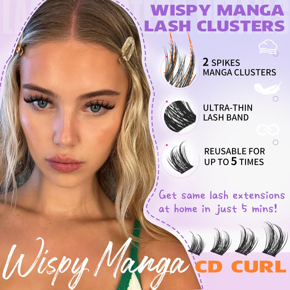 EYDEVRO Manga lash spikes deliver eye-opening volume with manga-inspired precision