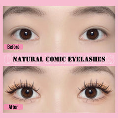 Handmade faux mink EYDEVRO Moonlight lashes for a lightweight, comfortable wear.